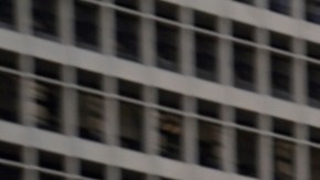 Los Angeles Sheriff's Department deputies close the driveway as a small group of protesters gather outside the Hall of Justice in downtown Los Angeles, Thursday, Sep. 17, 2020. Earlier in the day, Los Angeles County Sheriff Alex Villanueva held a news conference on the shooting of 29-year-old Dijon Kizzee, who was killed by deputies following a scuffle. (AP Photo/Damian Dovarganes)