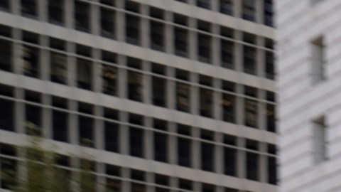 Los Angeles Sheriff's Department deputies close the driveway as a small group of protesters gather outside the Hall of Justice in downtown Los Angeles, Thursday, Sep. 17, 2020. Earlier in the day, Los Angeles County Sheriff Alex Villanueva held a news conference on the shooting of 29-year-old Dijon Kizzee, who was killed by deputies following a scuffle. (AP Photo/Damian Dovarganes)