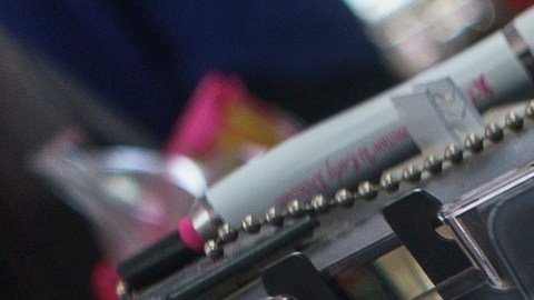 Roberto Ramirez checks his SuperLotto Plus ticket at a terminal at the gas station that previously sold the $2.04 billion-winning Powerball ticket award at Joe's Service Center, a Mobil gas station at Woodbury Road and Fair Oaks Avenue in Altadena, Calif., Friday, Jan. 6, 2023. Lottery players whose numbers didn't hit or who forgot to even buy a ticket will have another shot at a nearly $1 billion Mega Millions prize. The estimated $940 million jackpot up for grabs Friday night has been growing for more than two months and now ranks as the sixth-largest in U.S history. (AP Photo/Damian Dovarganes)