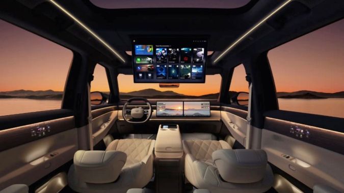 Las pantallas del Volkswagen ID. ERA 9X