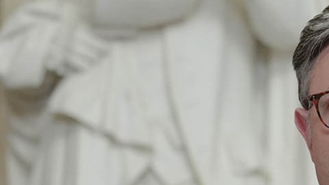 Mike Johnson, presidente de la Cámara de Representantes