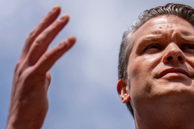 Pete Hegseth, secretario del Departamento de Defensa