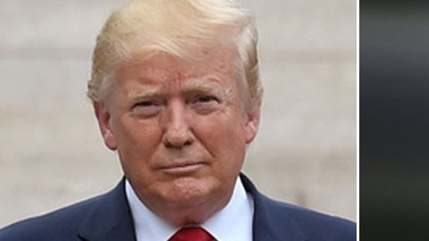 Donald Trump, Kamala Harris y Gavin Newson