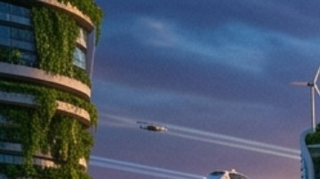 La IA afirma que en el sector transporte, los viajes serán más rápidos y eficientes en 2100. También se proyectan sistemas de alta velocidad en tubos de vacío y un crecimiento del turismo espacial.