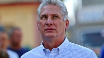 El presidente de Cuba, Miguel Díaz-Canel.