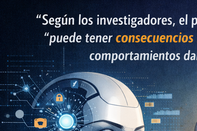 Infografía sobre inteligencia artificial complaciente