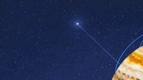 Júpiter deja su movimiento retrógrado a partir del 10 de marzo.