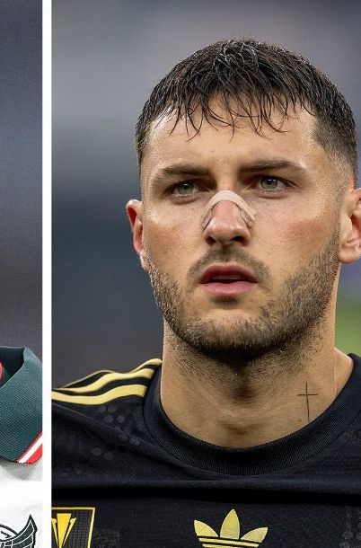 Raúl Jiménez, Santiago Giménez, Armando González, delanteros de la selección de México. (Foto Imago7)