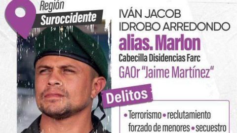 Quién es "Marlon", el guerrillero al que Petro atribuye el ataque que dejó 20 muertos en Colombia