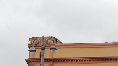 Sede de la sede del FSB, el servicio de inteligencia de Rusia.