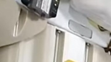 Esta imagen, extraída de un video proporcionado por la NASA, muestra a la tripulación de Artemis II.