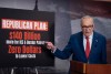 Los demócratas liderados por Chuck Schumer no lograron detener el proyecto presupuestal en el Senado.