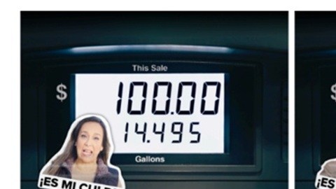 La nueva campaña del DCCC dirigida a latinos se difunde en Instagram y Facebook.