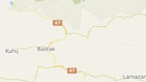 Mapa del estrecho de Ormuz