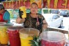 Dueña de Qué Sabor, el puesto de aguas frescas que se volvio viral en TikTok.