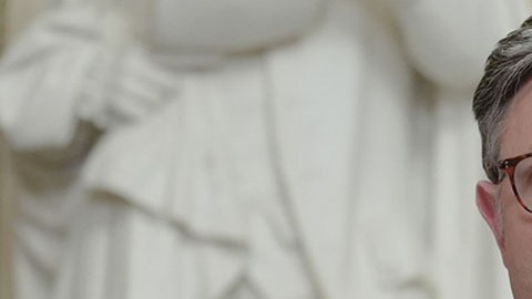 Mike Johnson, presidente de la Cámara de Representantes