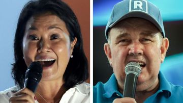 Elecciones en Perú: los derechistas Keiko Fujimori y Rafael López Aliaga encabezan la ajustada pugna para pasar a la segunda vuelta presidencial