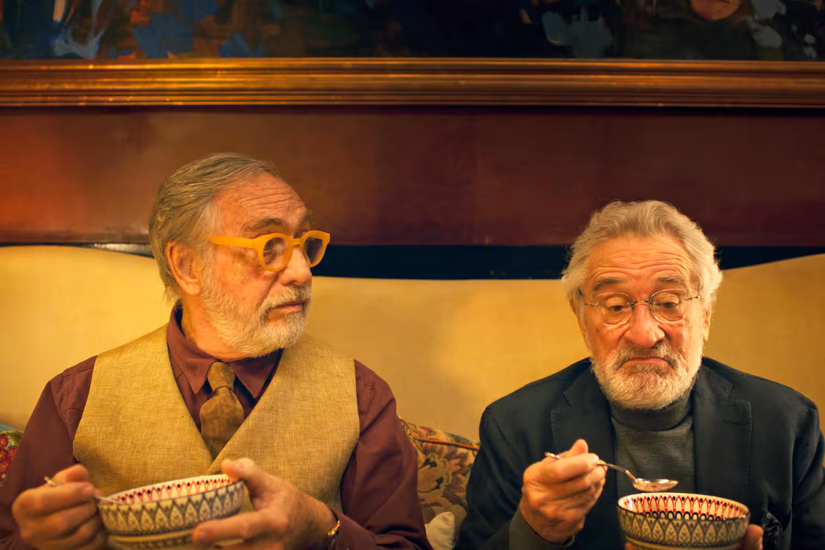 Luis Brandoni y robert de niro en la serie nada
