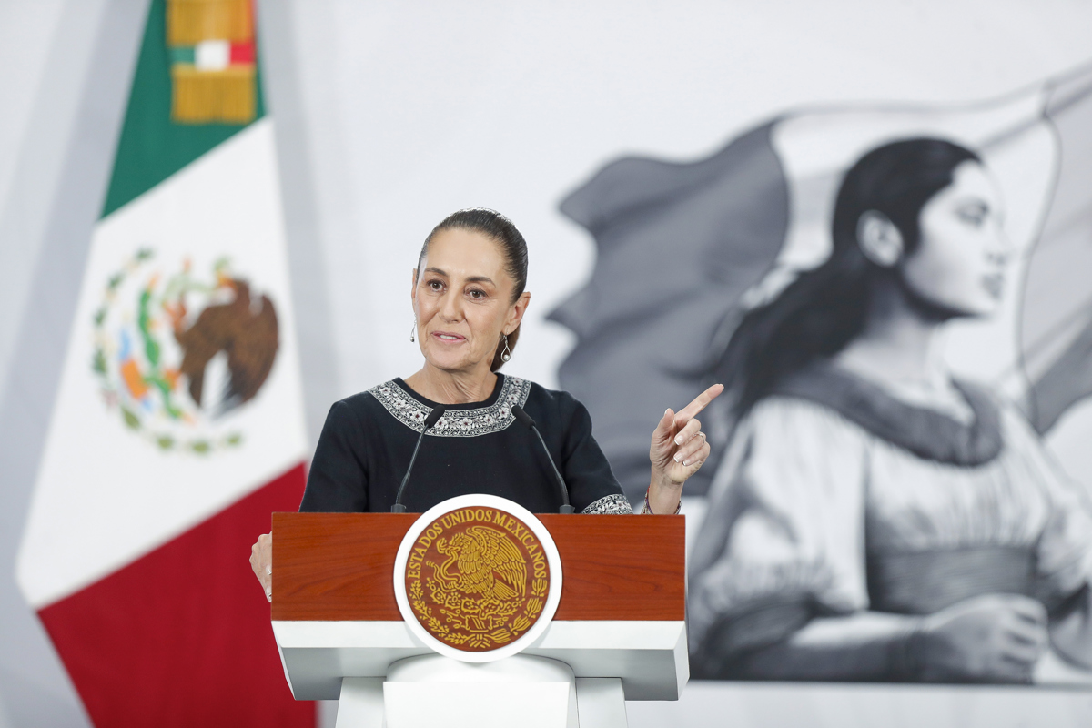 Sheinbaum responde a Trump que México está "actuando" en el combate contra el narcotráfico