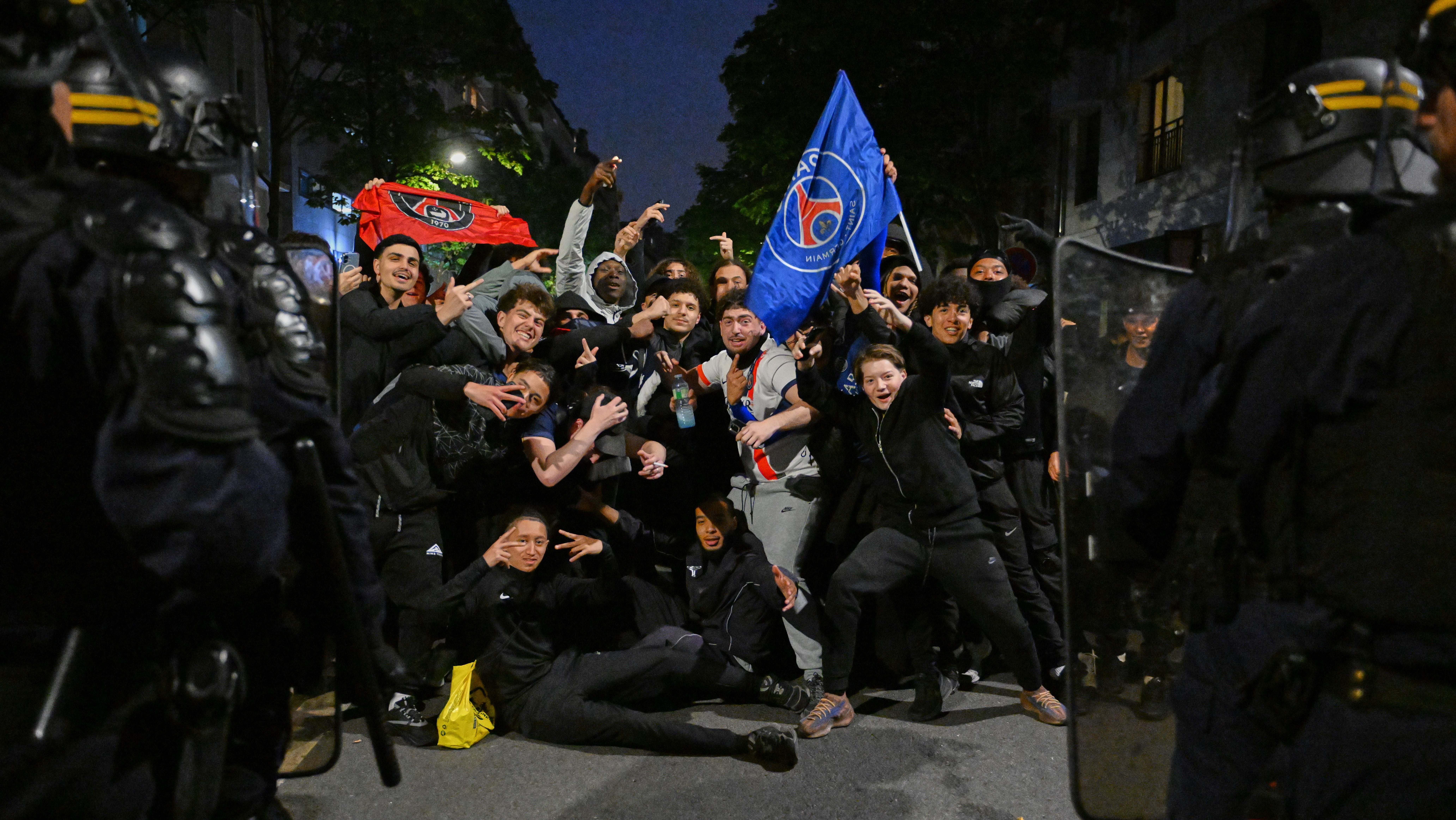Clasificación del PSG a la final de la Champions causa disturbios y deja 127 detenidos y 11 heridos