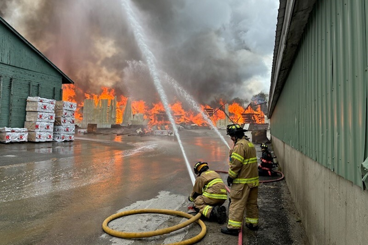 Lumber Mill Explosion