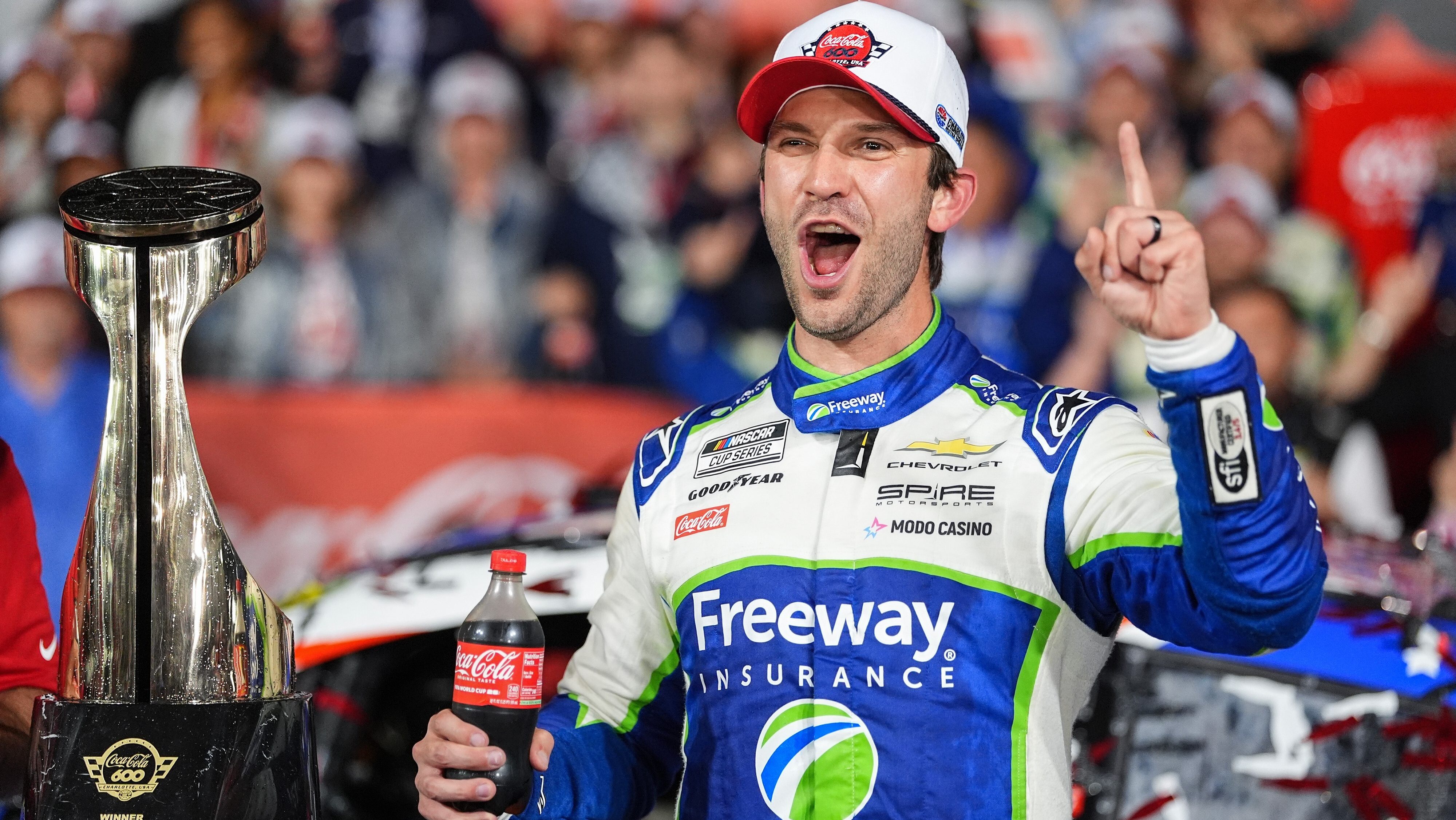 NASCAR: El mexicano Daniel Suárez se inspiró en Kyle Busch para ganar la Coca-Cola&hellip;