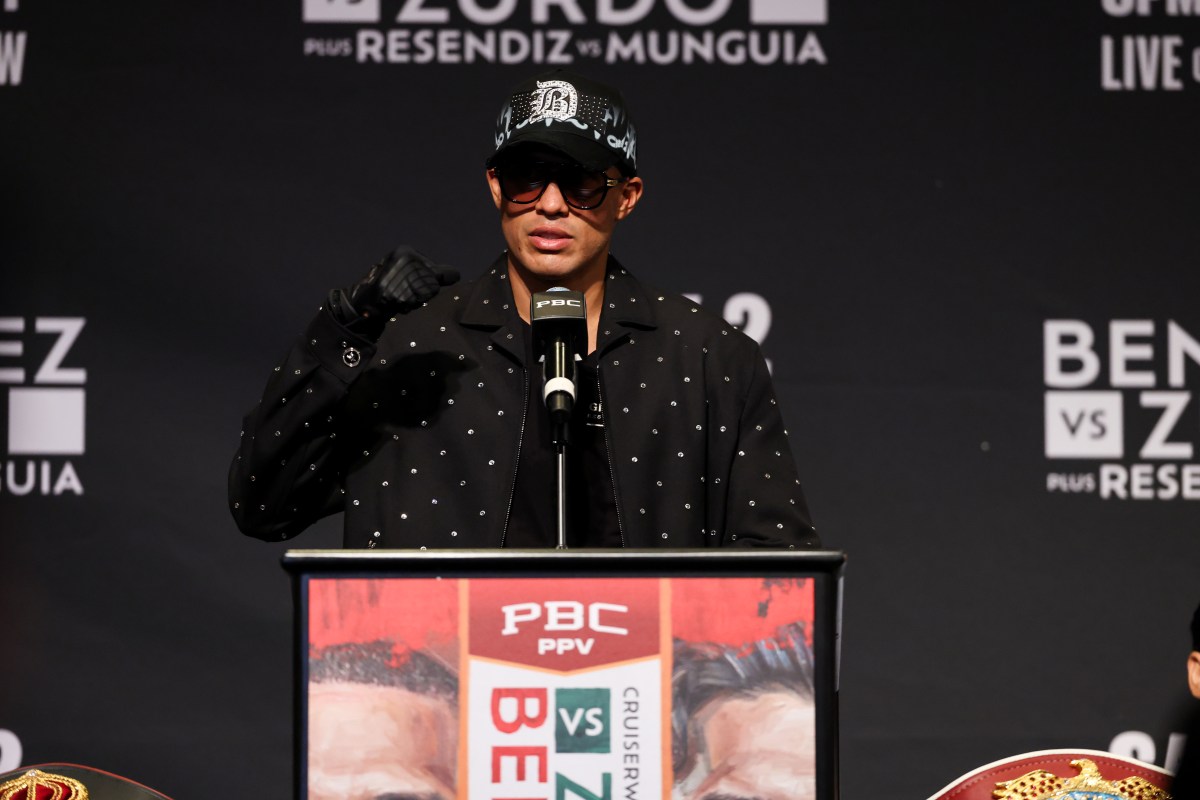 David Benavídez cerrará el año con un combate de unificación