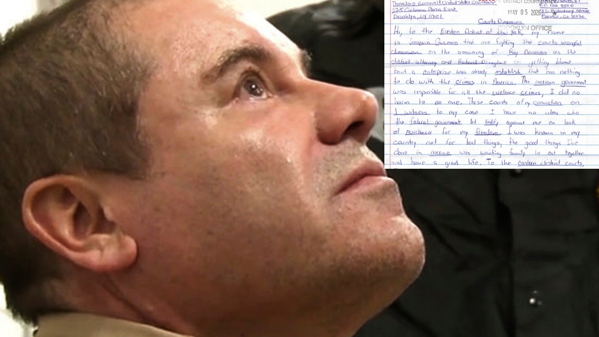 El Chapo Guzmán envía nueva carta en la que insiste en ser extraditado a México
