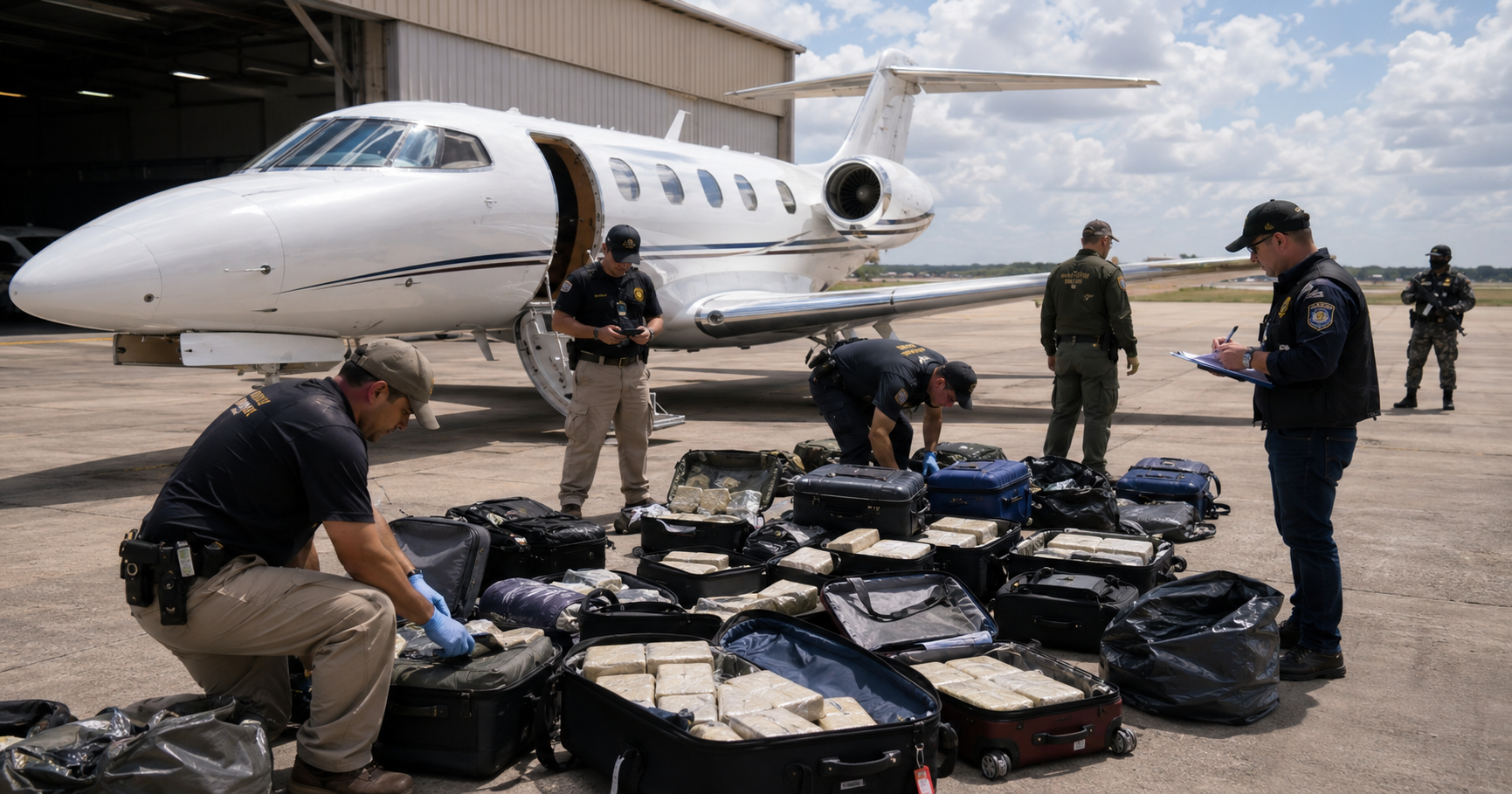 Detienen a ganador de MrBeast tras incautar 260 kilos de marihuana en un avión privado