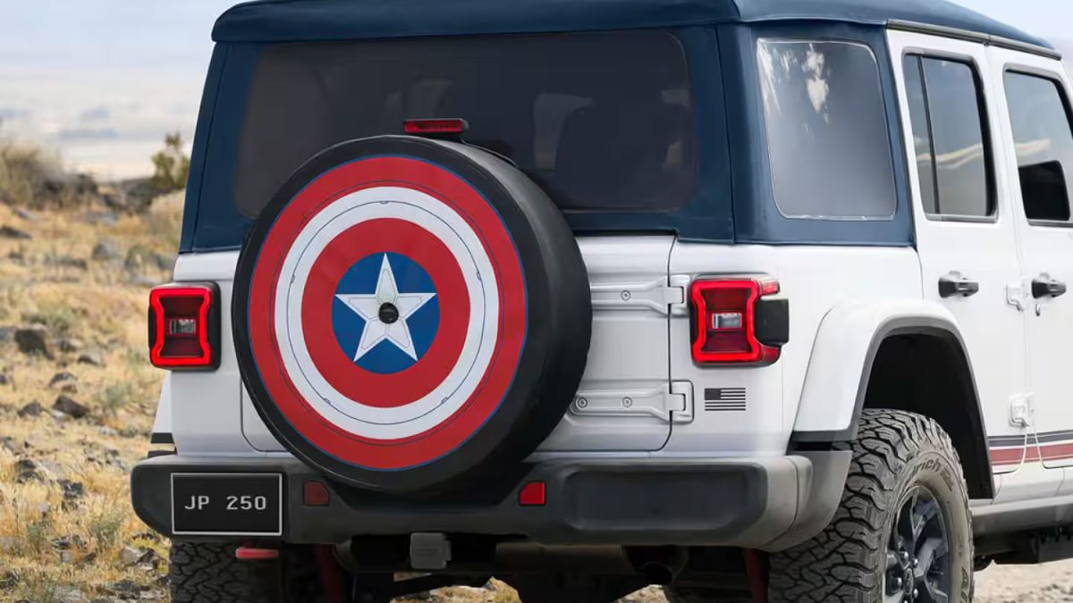 El Jeep Wrangler America250 edition