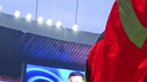 Sebastián Cáceres tuvo que salir de cambio en el partido contra Pumas.