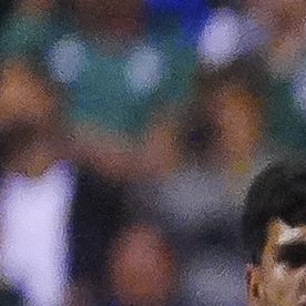 Puebla, Puebla, 22 de mayo de 2026. Brian Gutiérrez, durante un partido internacional de preparación, entre la Selección Nacional de México y la Selección de Ghana, realizado en el estadio Cuauhtémoc. Foto: Imago7/ Manlio Contreras