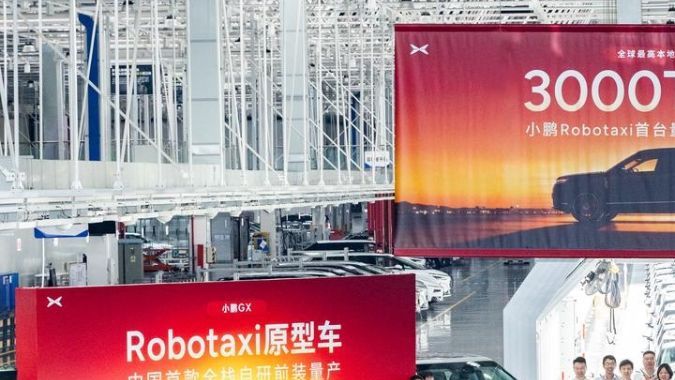 Lanzan el Xpeng Robotaxi GX