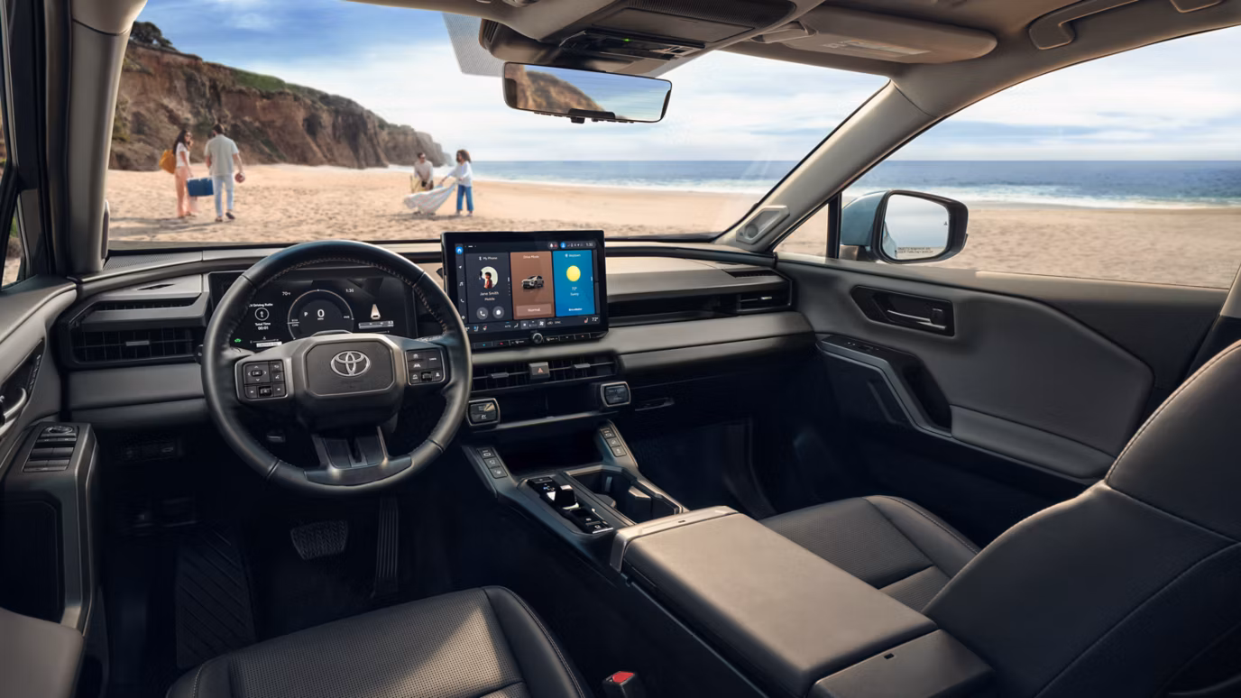 Más de la pantalla del Toyota RAV4 2026