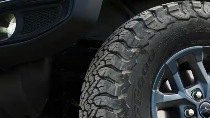 Neumático del Jeep Wrangler America250 edition