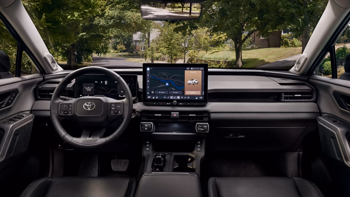 Pantalla del Toyota RAV4 2026