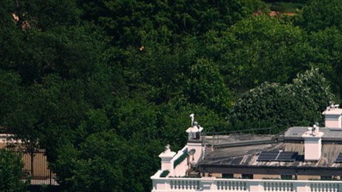 Panorámica de la Casa Blanca