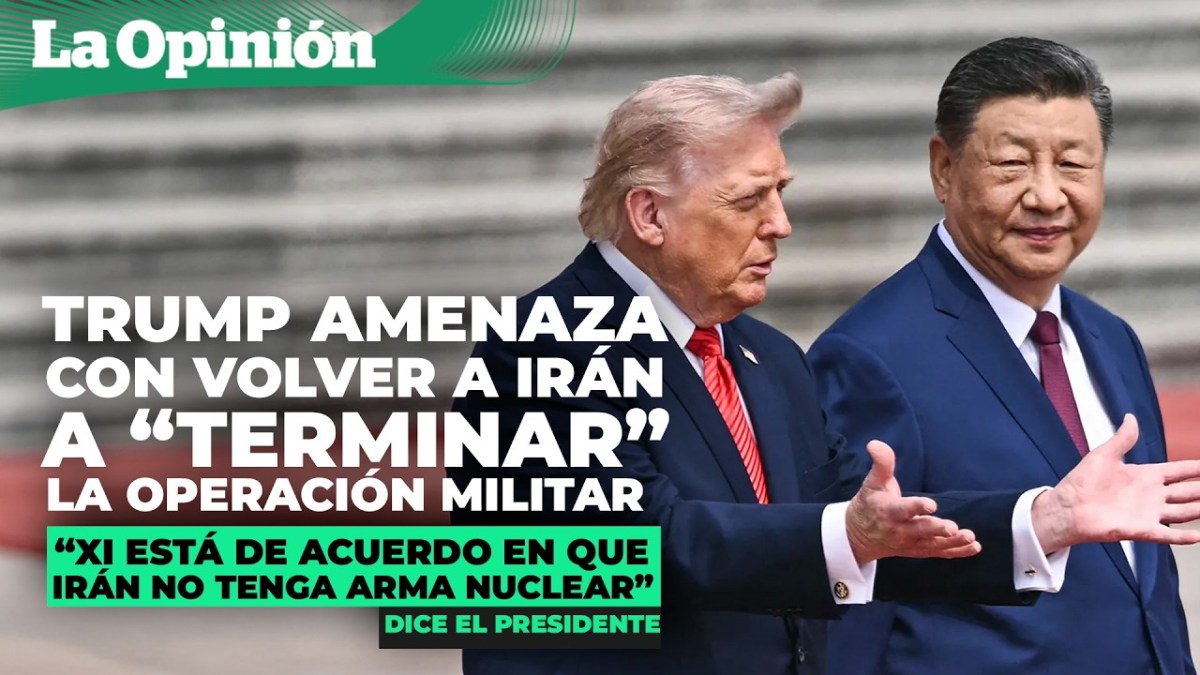 Trump amenaza con más guerra y dice que Xi no quiere que Irán tenga un ...