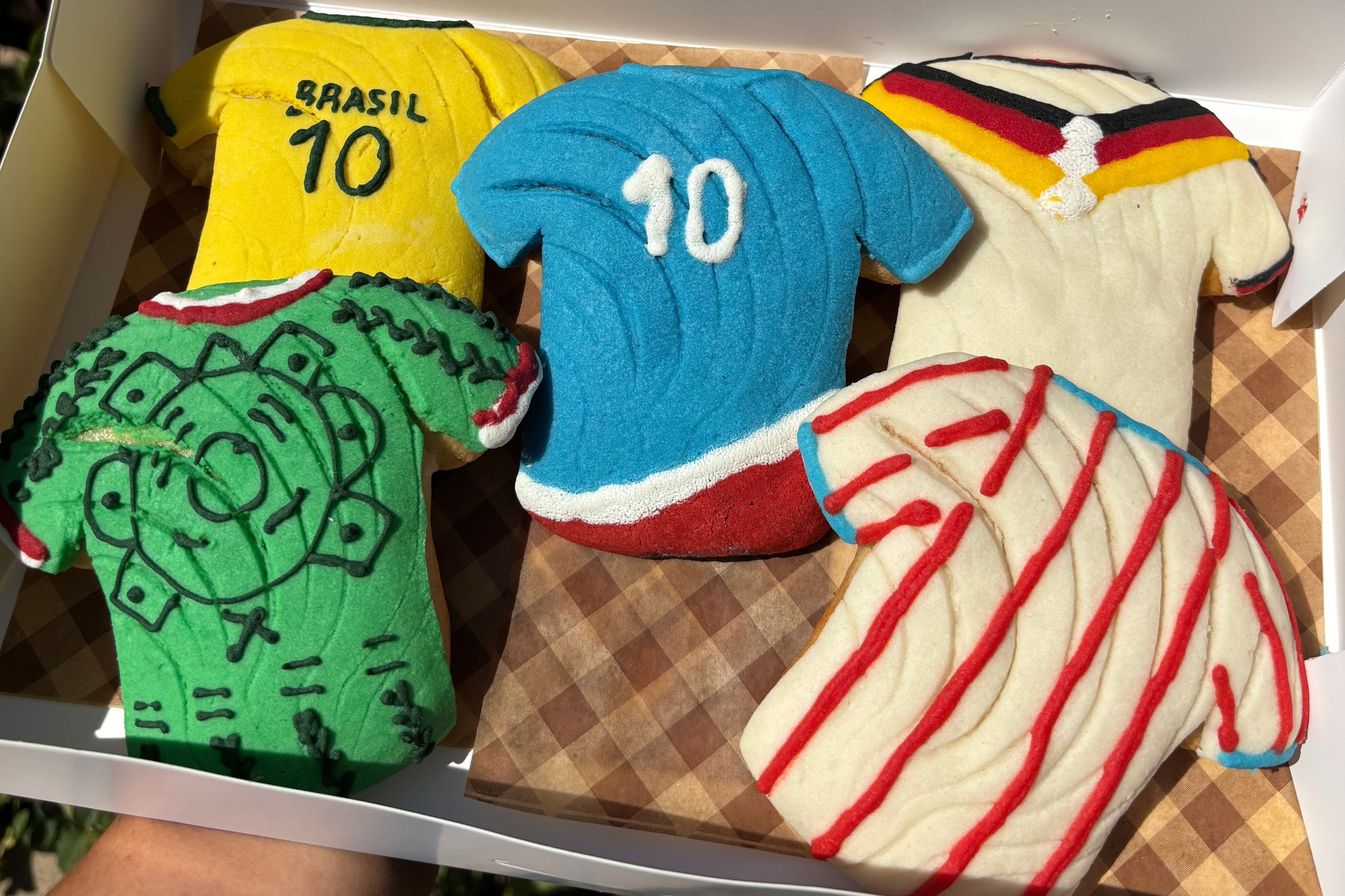 Conchas futboleras para honrar la memoria de la abuela