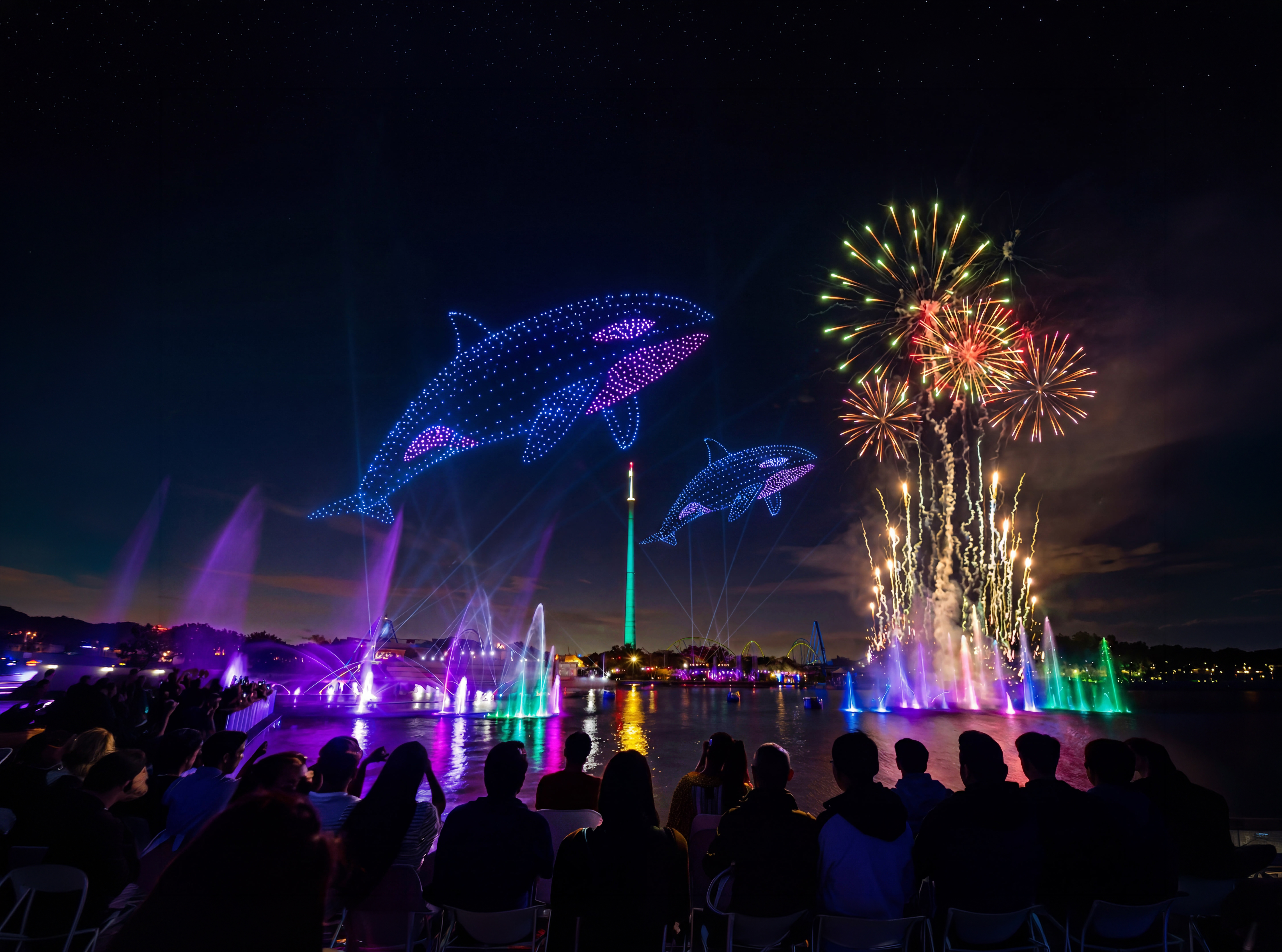SeaWorld Orlando estrena una celebración de verano con BBQ, música y fuegos artificiales