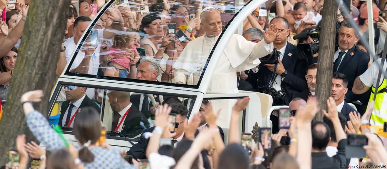 Más de un millón de fieles acuden a misa del papa León XIV en Madrid, España