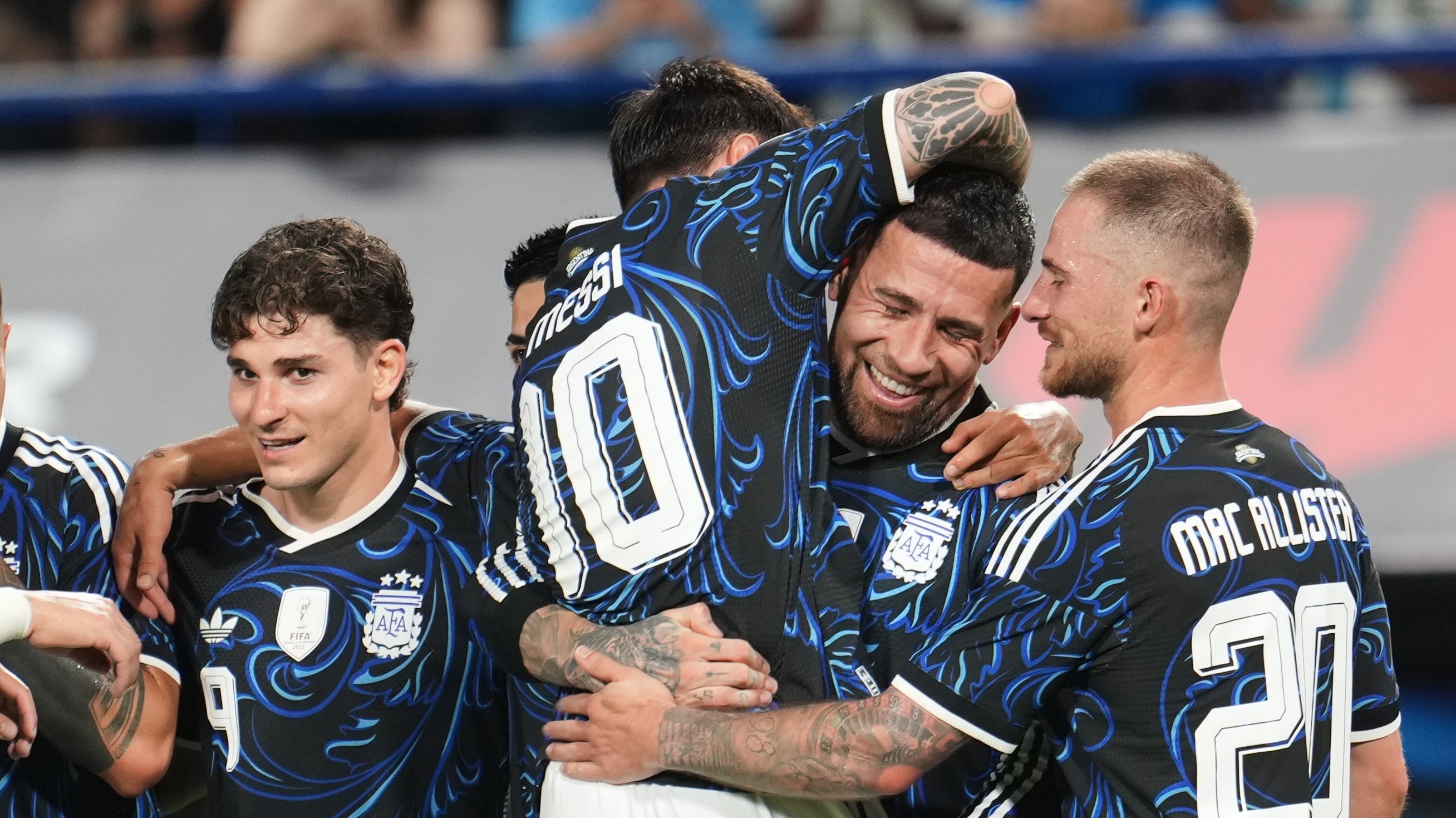 Líder de Argentina dice: "Todos nos van a querer ganar porque somos los campeones"