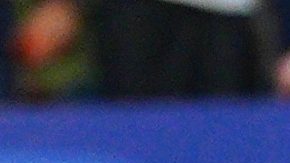 Kylian Mbappé celebra su segundo gol contra Irak.