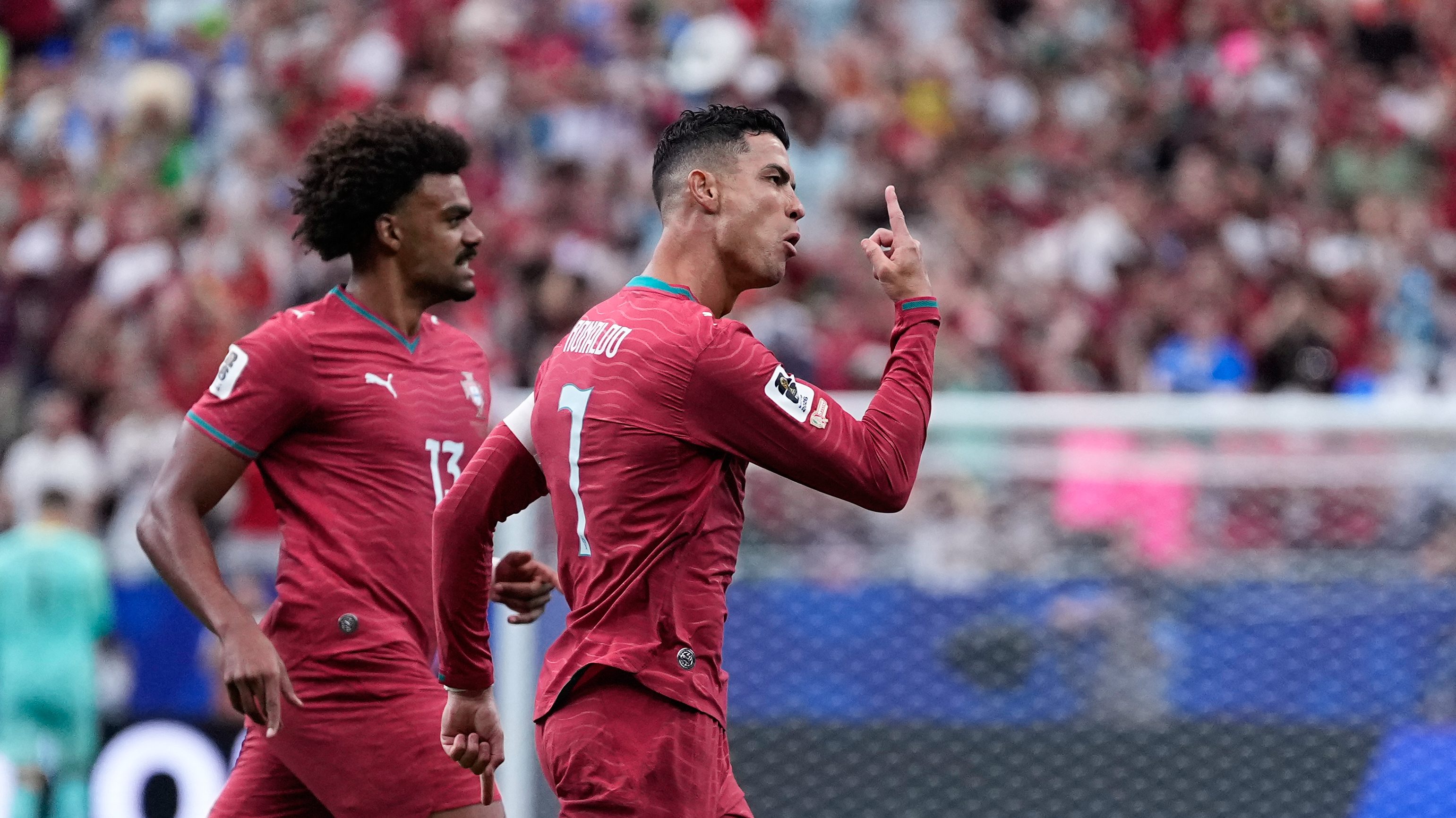 Cristiano Ronaldo respondió con  un doblete y le dio la victoria a Portugal en el Mundial 2026