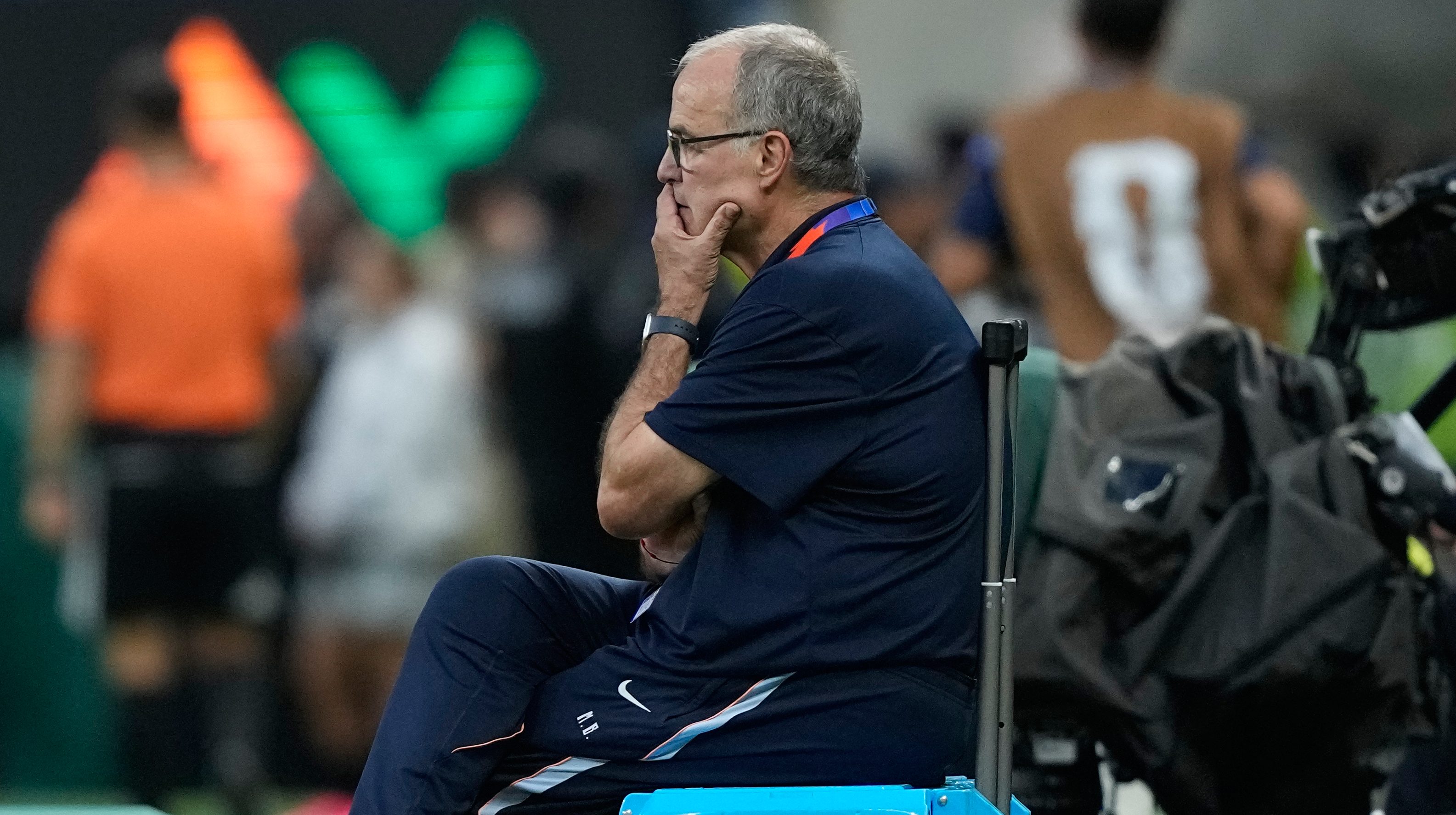 Marcelo Bielsa y su enojo tras la eliminación de Uruguay del Mundial de 2026