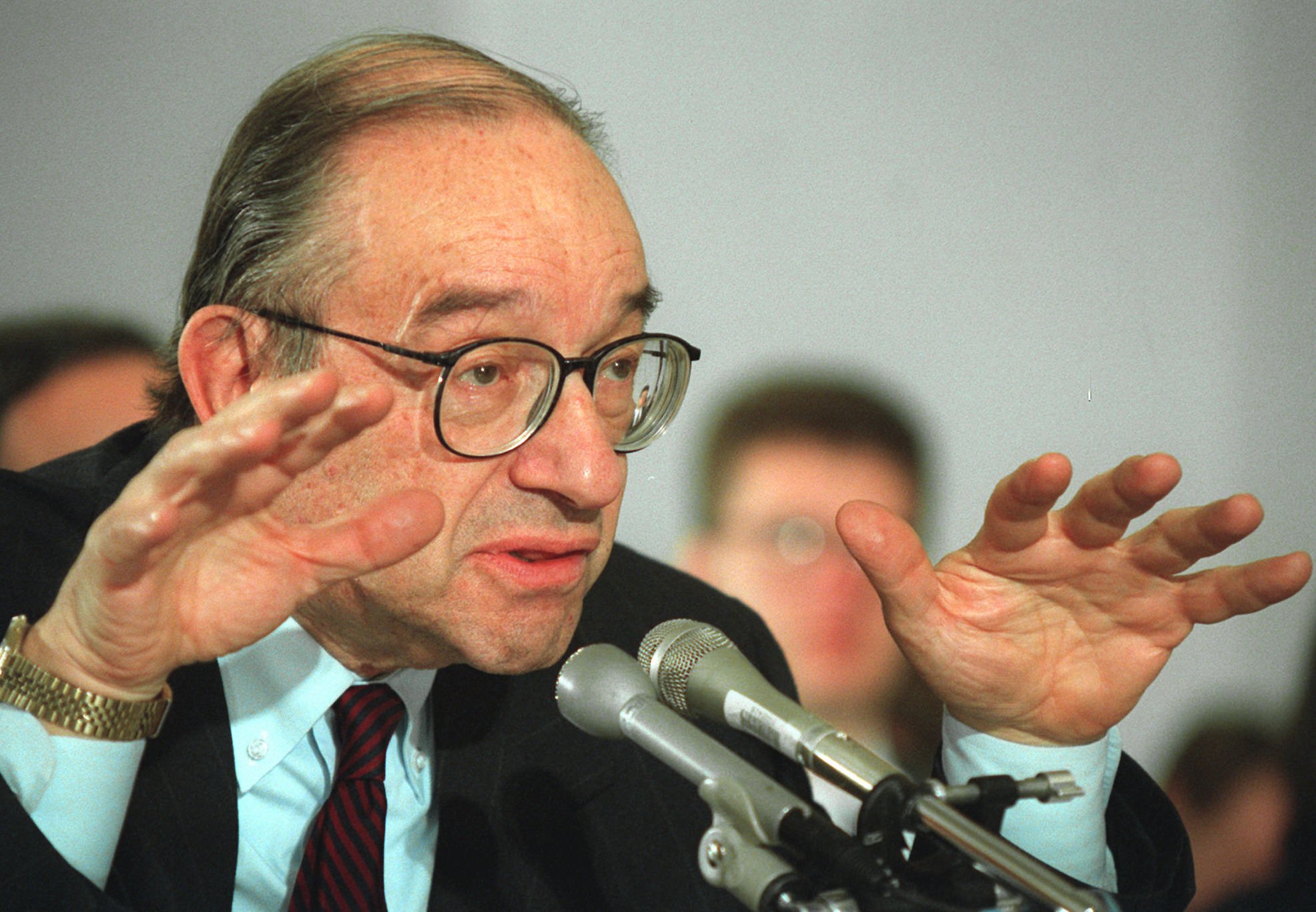 Muere el expresidente de la Reserva Federal Alan Greenspan a los cien años