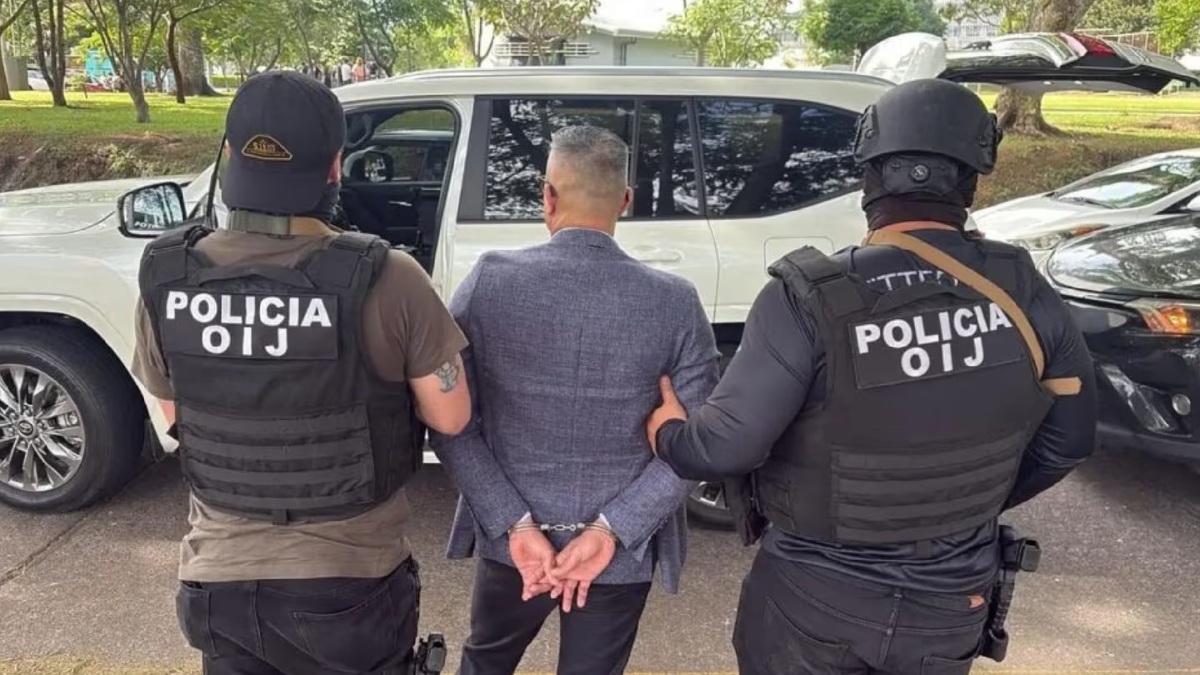 Capturan al presidente de un club de futbol en Costa Rica acusado por EE.UU. de narcotráfico