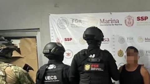 Captura de policías en Veracruz