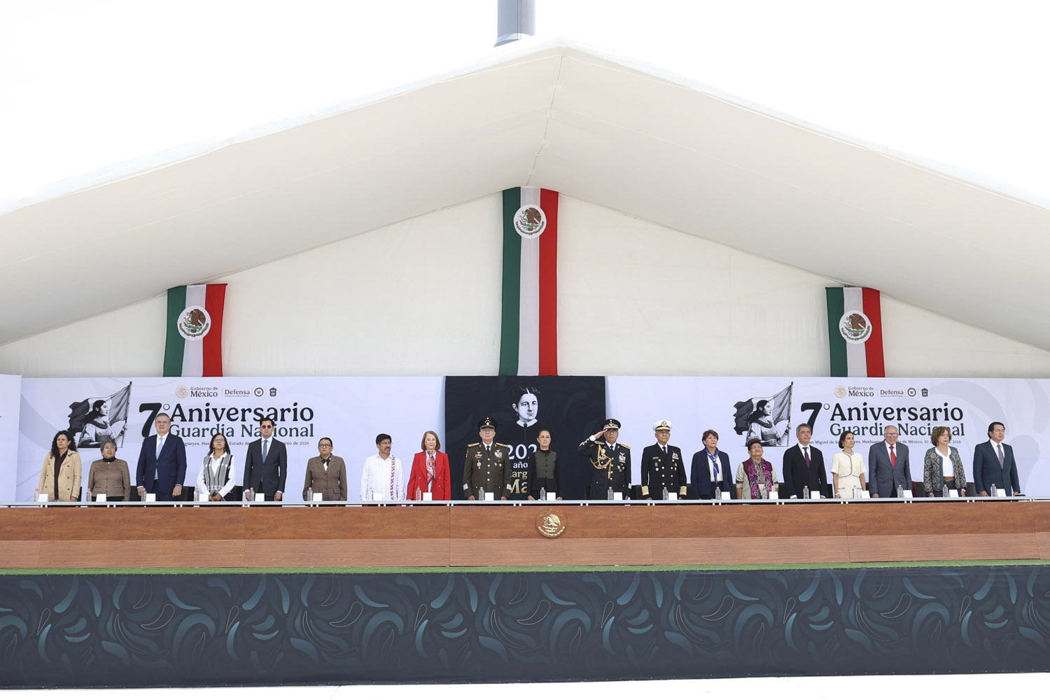 Sheinbaum destaca reducción de homicidios en México y califica como una “hazaña” los siete años de la Guardia Nacional