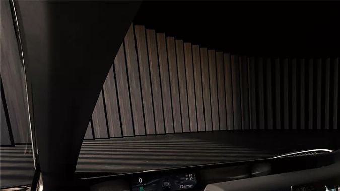 Interior del Lexus LF-ZC